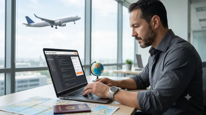 Sistema de gestão de turismo com controle de pacotes e reservas